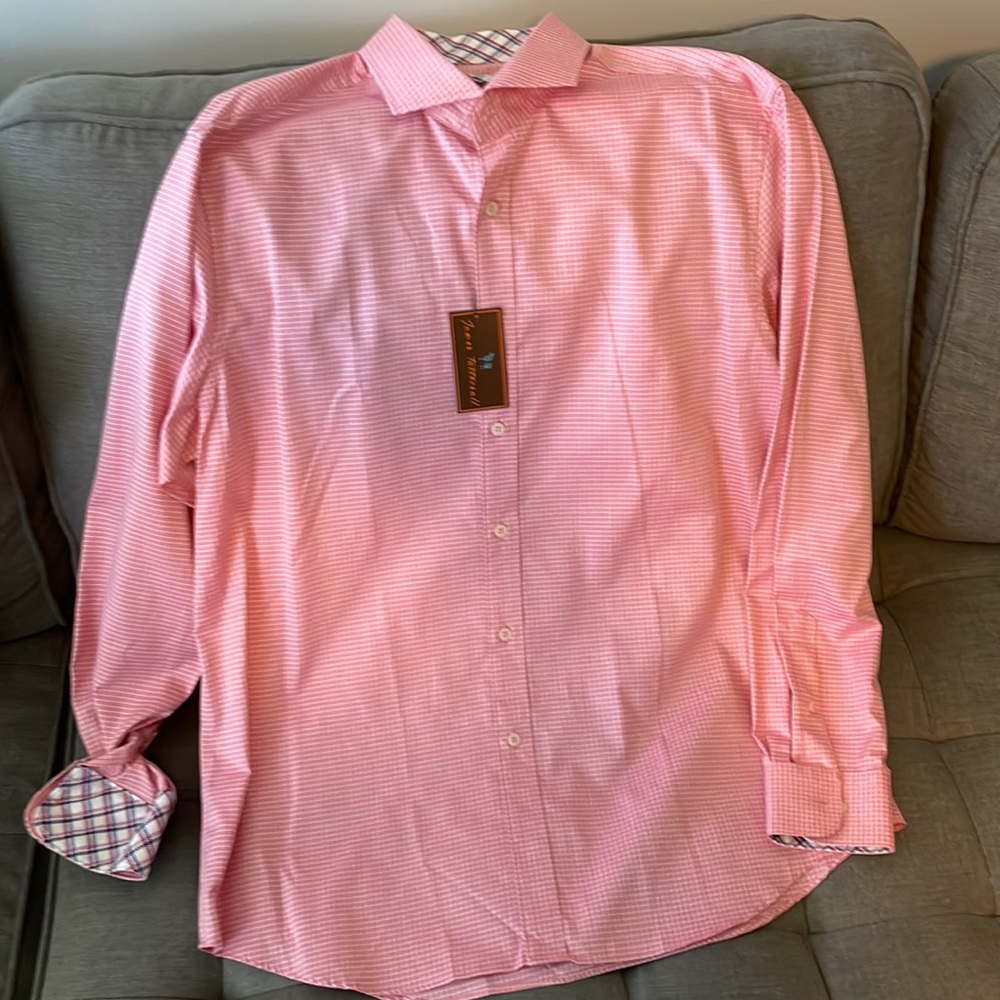 James Tattersall London Men’s XL Dress Shirt New with Tags